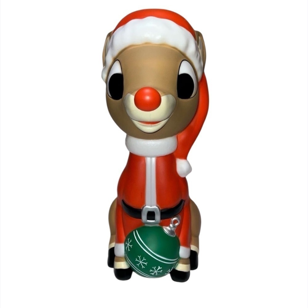Rudolph the Red Nosed Reindeer Blow Mold NEW 23.8” Christmas Decoration Lighted